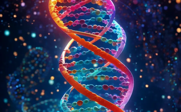 医护人员为新生儿采集足跟血样本