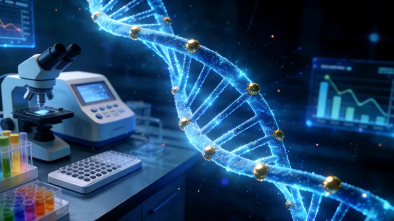 一位患者正在家中用电子秤记录每周体重