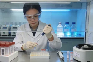 从单点检测到全景扫描的NGS技术示意图