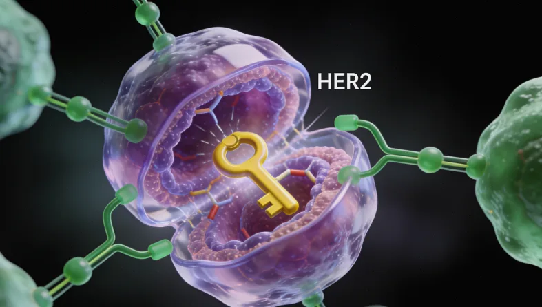 医生与患者共同查看基因检测报告的场景