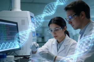 绝经前后女性体内雌激素水平变化示意图