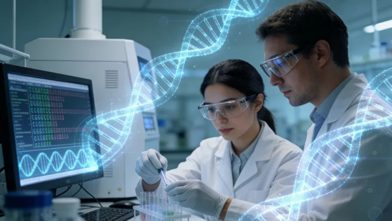 绝经前后女性体内雌激素水平变化示意图