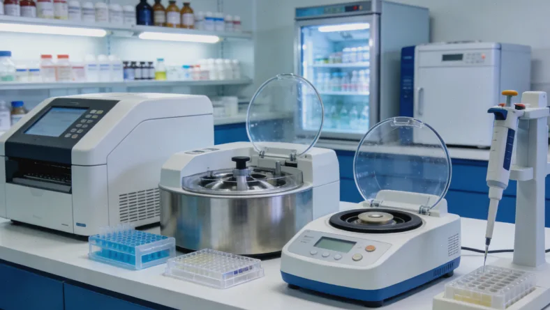 基因双螺旋结构及检测报告视觉化图表