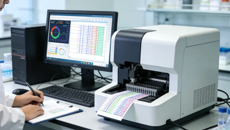 乳腺癌与胃癌HER2阳性染色模式对比示意图