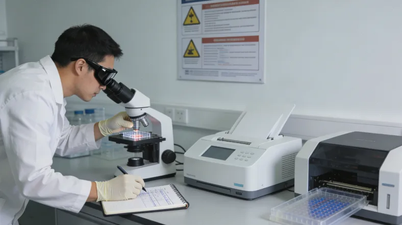 NGS测序仪工作流程简图