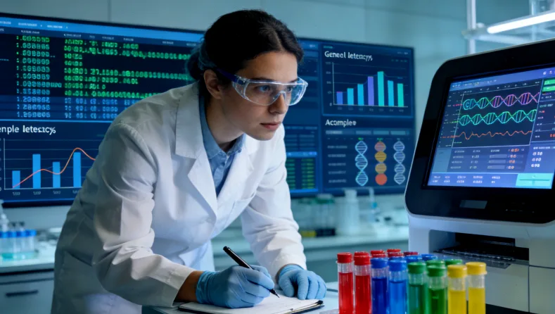 医生与患者沟通靶向治疗副作用的场景