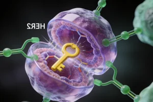 HER2检测IHC与FISH技术原理对比示意图