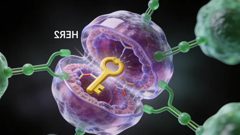 HER2检测IHC与FISH技术原理对比示意图