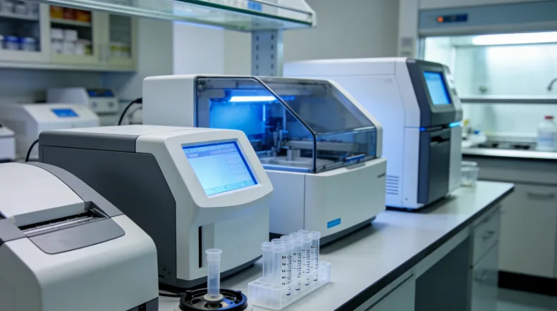 医生向患者展示BRCA基因检测报告