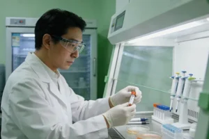 BRCA基因双螺旋结构示意图