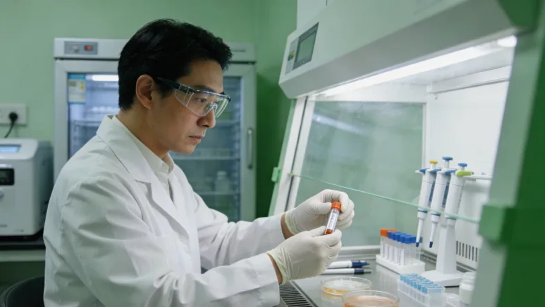 BRCA基因双螺旋结构示意图