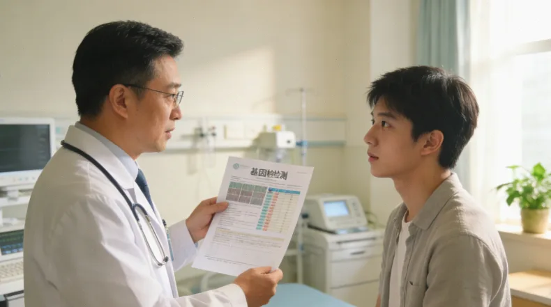 胚胎活检操作在显微镜下的模拟场景