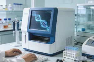 BRCA基因在DNA双链修复中的作用示意图