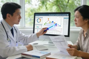 BRCA基因检测报告示意图