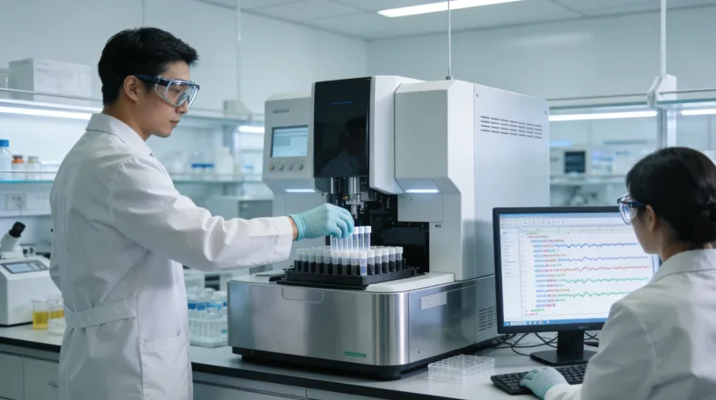 病理蜡块在档案库中的标准化存放场景