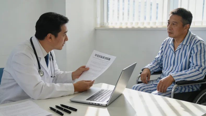 从全血分离血浆的离心过程示意图