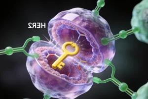 CTC从原发肿瘤脱落进入血液循环示意图