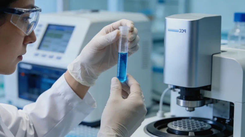 传统影像学与MRD分子监测灵敏度对比示意图