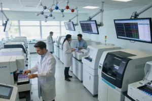 ALK基因融合与正常基因对比示意图