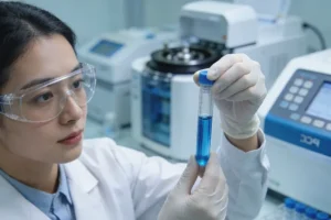 胸腔穿刺引流操作示意图