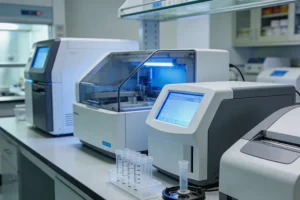 医生与肺癌患者沟通基因检测方案的场景