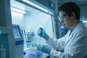 ALK基因融合示意图与靶向药物作用机制