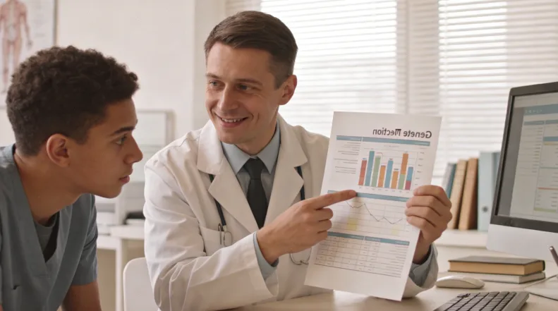 EGFR-TKI耐药后出现T790M突变示意图