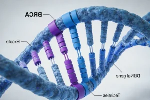 EGFR基因T790M点突变示意图