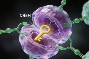 EGFR-TKI耐药后T790M突变示意图