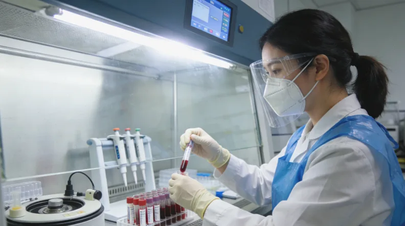 肺癌耐药后再次基因检测流程示意图