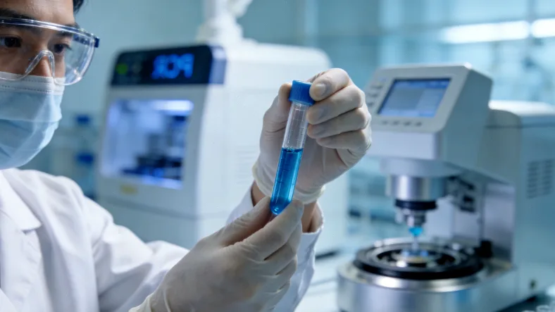 专用cfDNA采血管与普通采血管对比示意图