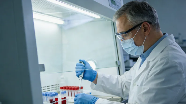 组织活检与液体活检流程对比图