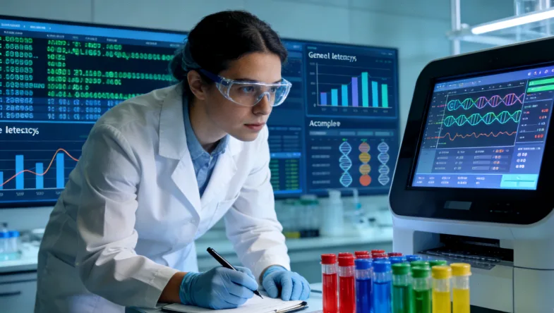 肺癌患者定期进行CT影像学复查场景