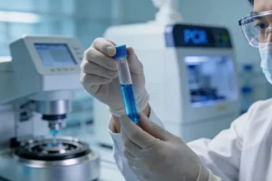 基因检测报告单局部特写，突出“MSS”字样