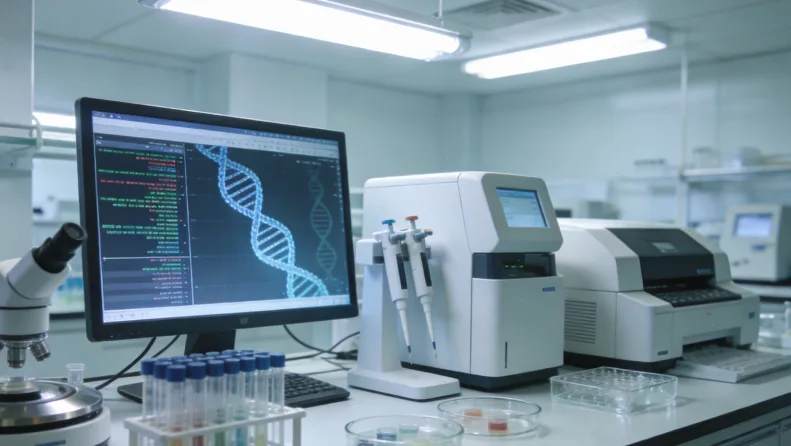 传统组织活检与液体活检示意图对比