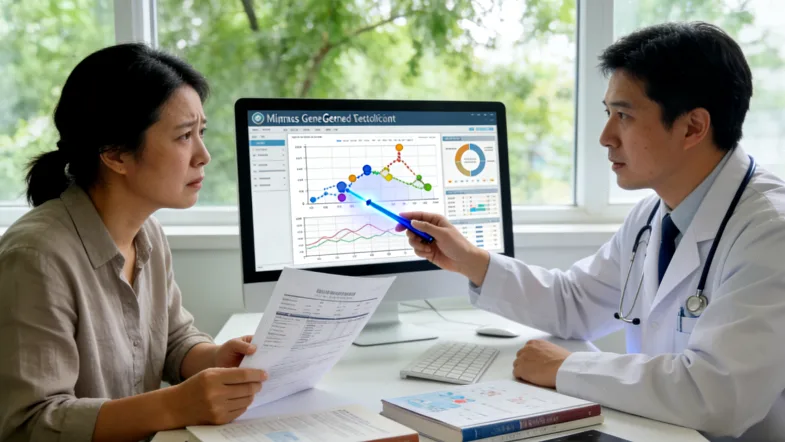 PD-L1检测报告示意图与问号