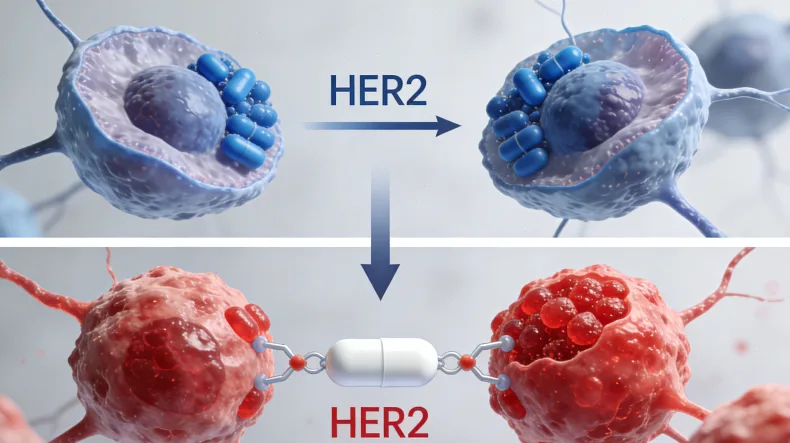 肺癌患者接受免疫输液治疗场景