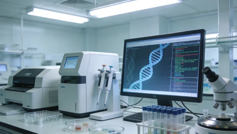 肝癌组织切片PD-L1免疫组化染色图