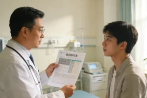 PD-L1与PD-1结合抑制T细胞攻击示意图