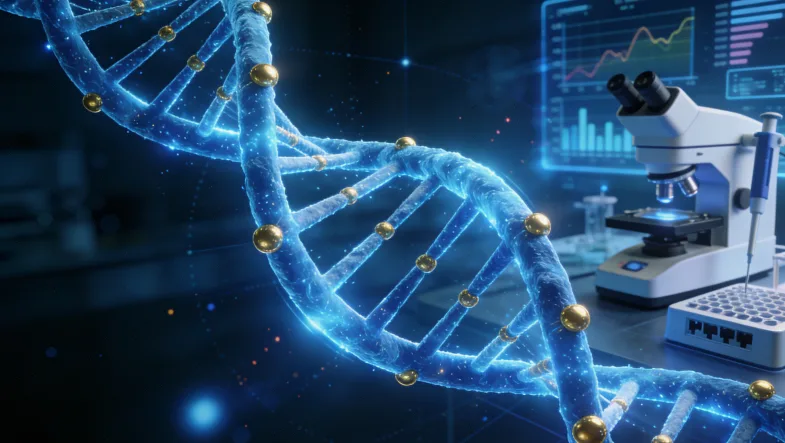 传统组织穿刺活检与液体活检流程对比图