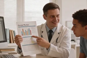 PD-L1蛋白与PD-1受体结合示意图