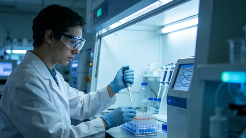 组织活检穿刺操作示意图