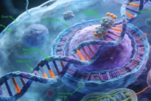 医生与患者共同查看ctDNA检测报告