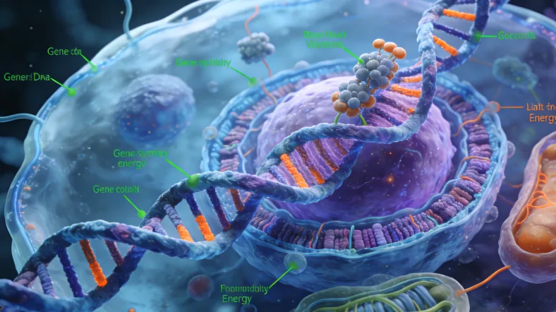 医生与患者共同查看ctDNA检测报告