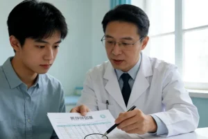 ctDNA与正常cfDNA在血液中共存示意图