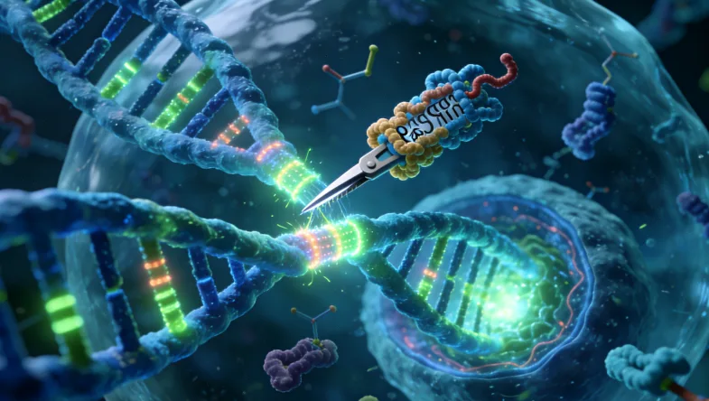 ctDNA从肿瘤释放入血并被检测的动画图解