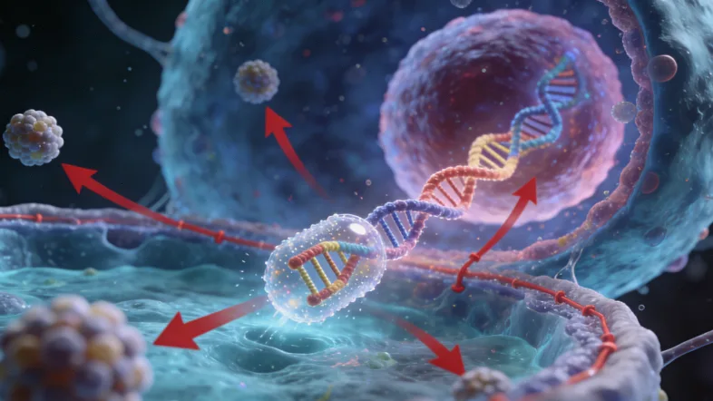 CMS分型与肿瘤微环境示意图