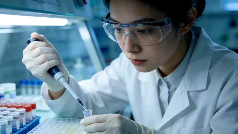 肠镜活检获取肿瘤组织样本示意图