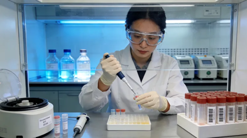 超声引导下肝穿刺活检示意图