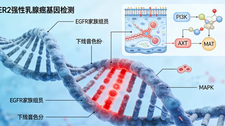 TGF-β/SMAD4信号通路示意图